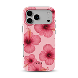 Blush Hibiscus - Tough Coque MagSafe pour iPhone