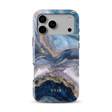 Golden Luxe Marble Blue - Tough Coque MagSafe iPhone
