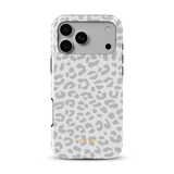 Leopard Elegance Gris - Tough Coque MagSafe pour iPhone