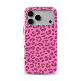 Leopard Elegance Rose - Tough Coque MagSafe pour iPhone
