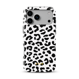 Leopard Elegance Blanc - Tough Coque MagSafe pour iPhone