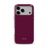 VYIR Signature Solid Colors, Bordeaux - Tough MagSafe Coque iPhone