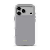 VYIR Signature Solid Colors, Gris - Tough Coque MagSafe pour iPhone