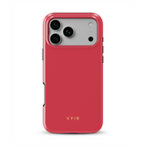 VYIR Signature Solid Colors, Rouge - Tough MagSafe Coque iPhone