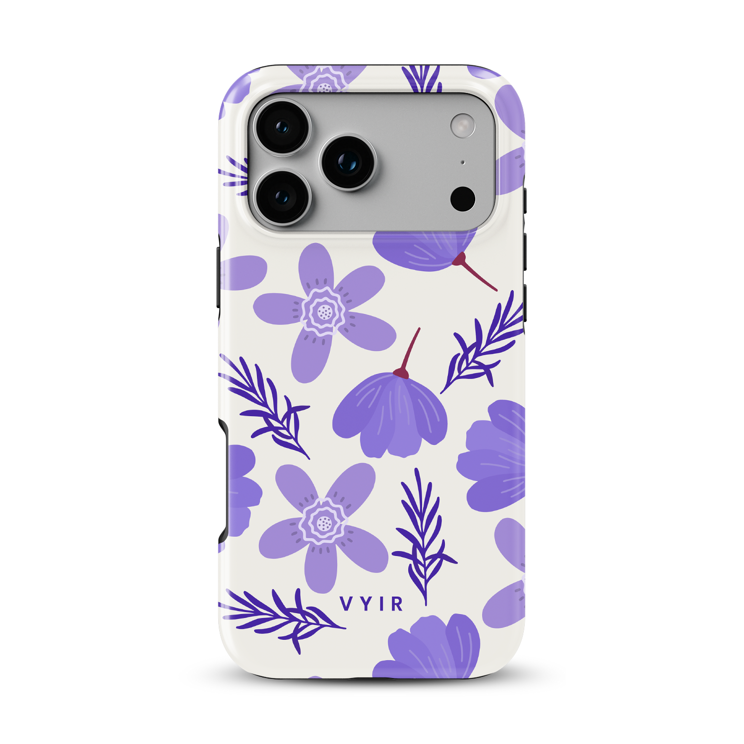 Violet Sketch - Shockproof MagSafe iPhone Case - VYIR