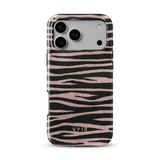 Zebra Gleam Rose Gold - Tough Coque MagSafe pour iPhone