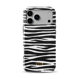 Zebra Gleam White - Tough Coque MagSafe pour iPhone