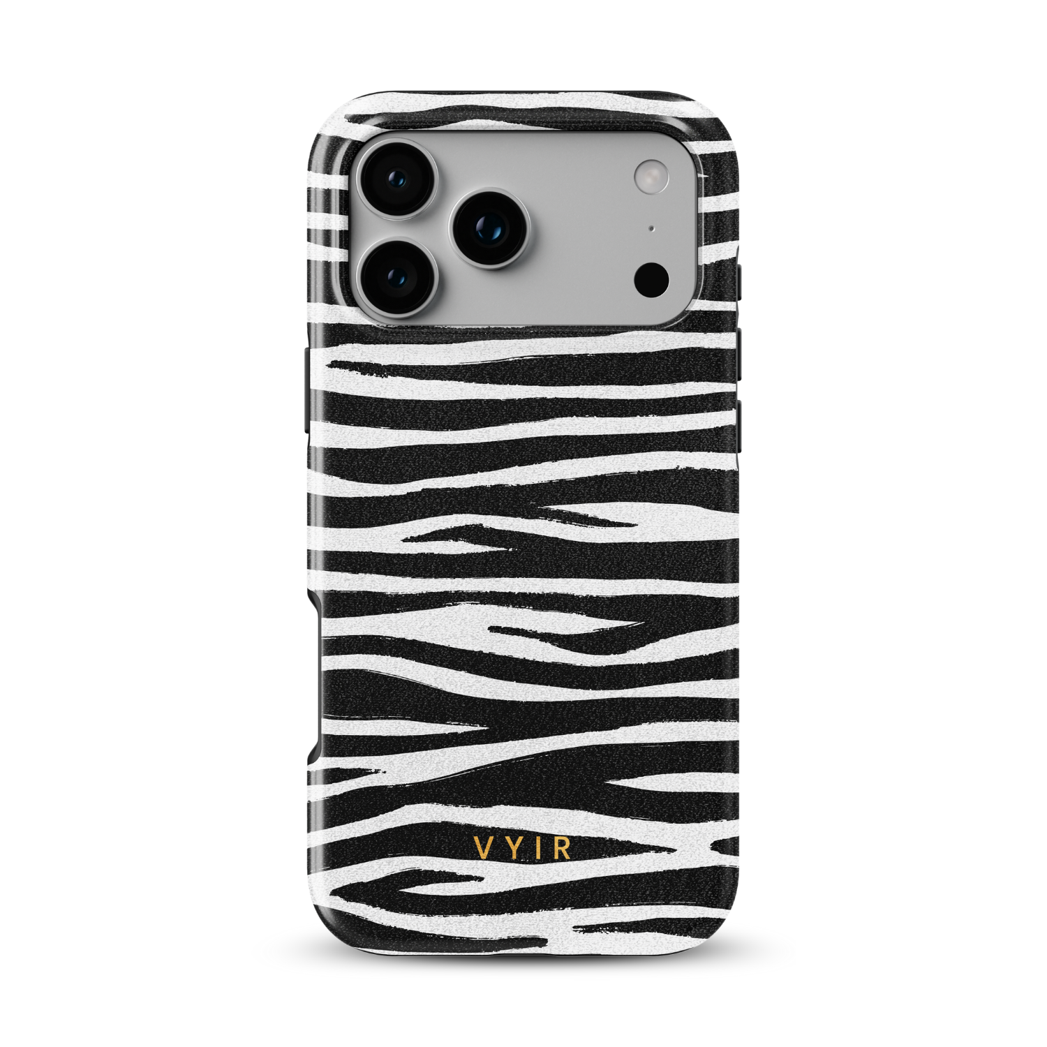 Zebra Gleam White - Shockproof Phone Case - VYIR