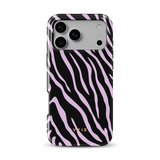 Zebra Luxe, Violet clair - Tough Coque MagSafe pour iPhone