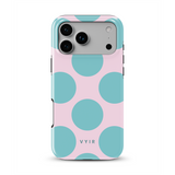 Big Polka Dots, Barbe à papa - Tough Coque MagSafe pour iPhone