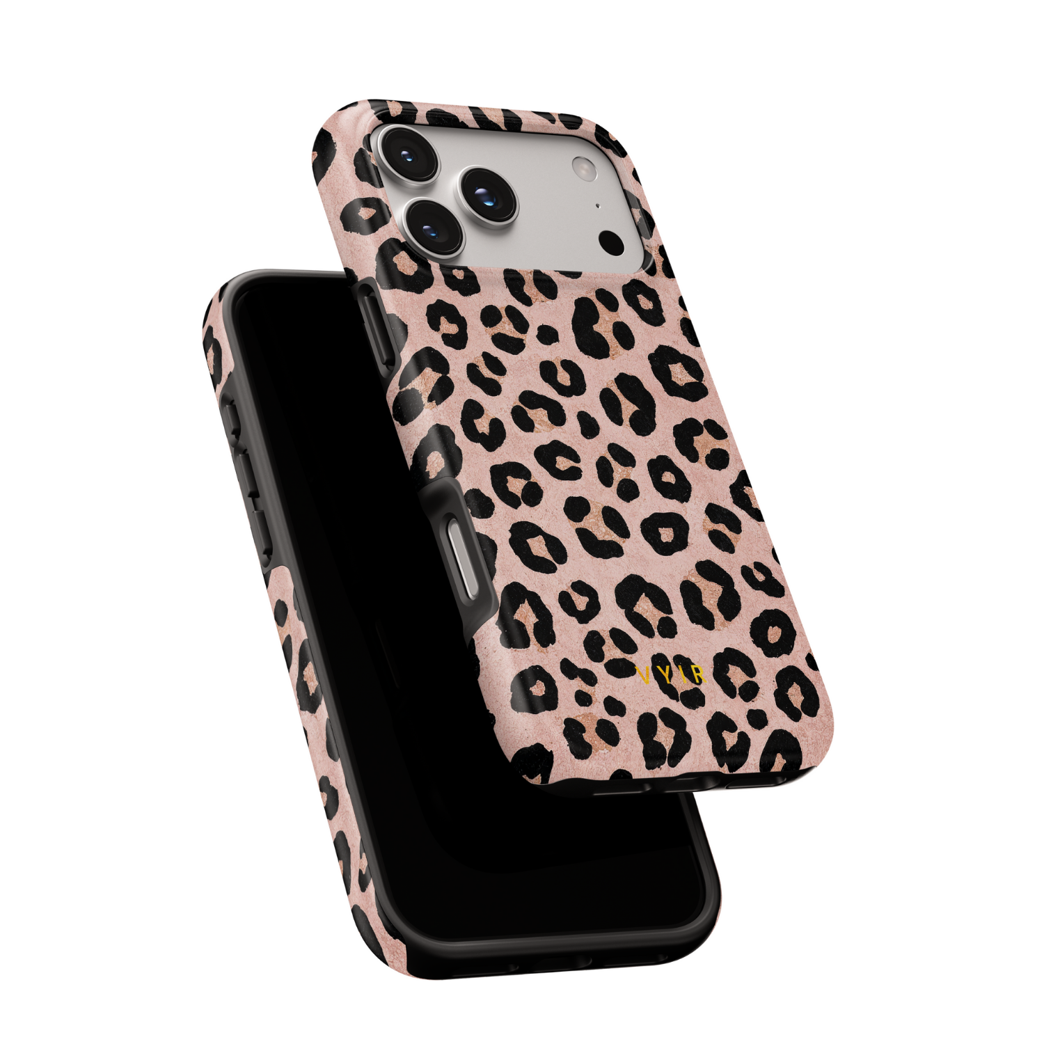 Luxe Leopard Rose Gold - Shockproof Phone Case - VYIR