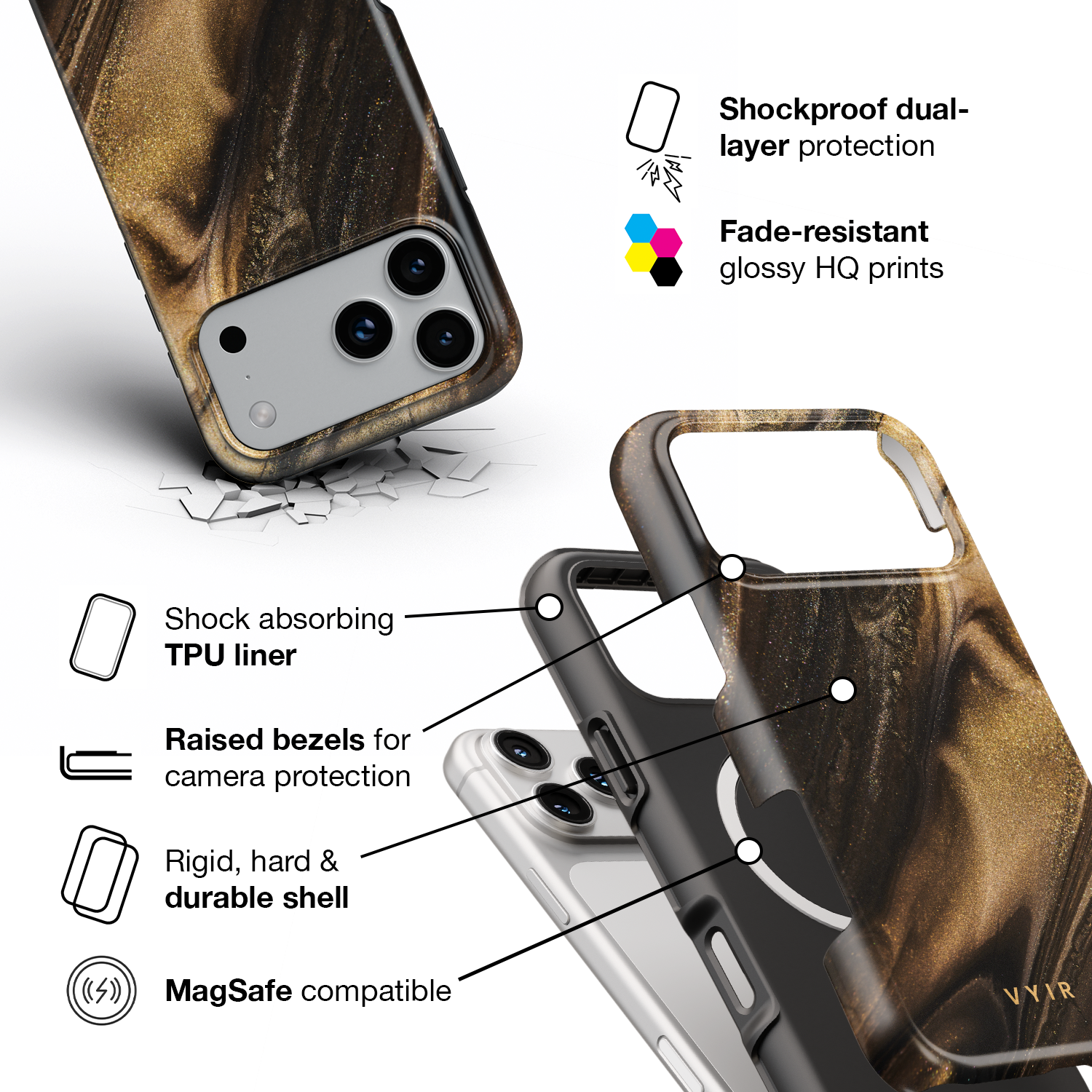 Sandstorm - Shockproof MagSafe iPhone Case - VYIR
