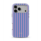 Vertical Stripes, Rêve pervenche - Tough Coque MagSafe iPhone
