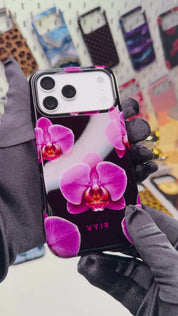 Orchid Noir - Tough Coque de téléphone