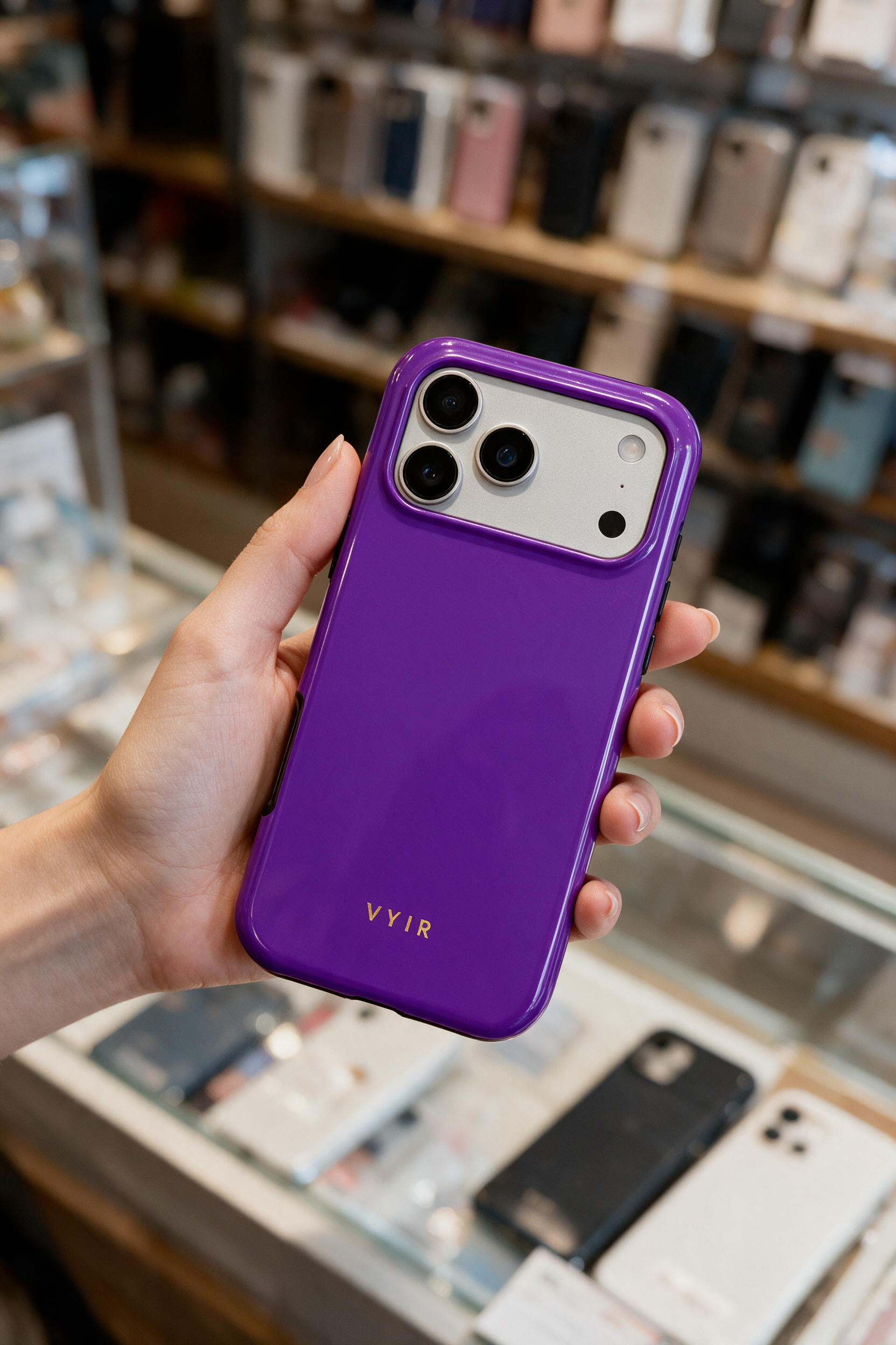 VYIR Signature Solid Colors, Violet - Tough Coque de téléphone